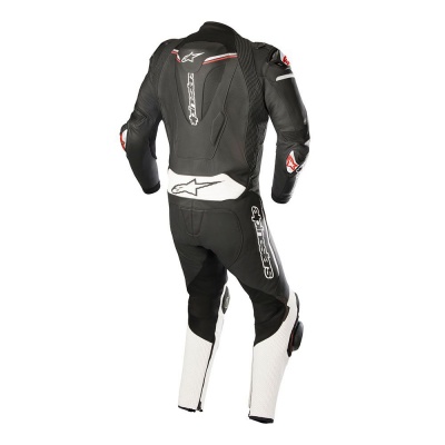 Alpinestars Atem V3 1 Piece Leather Suit BlK & WhT - Module Moto